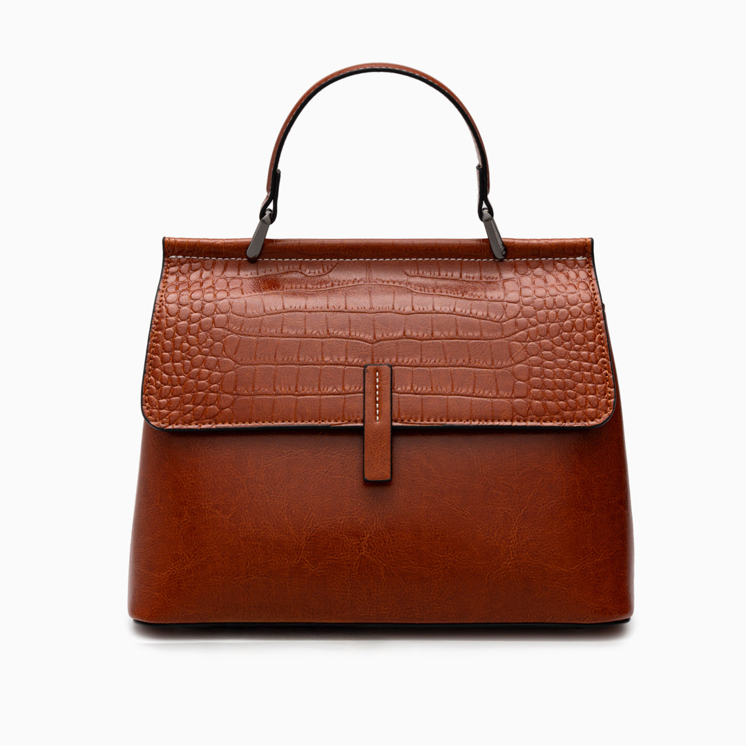 Kesha Croc Handbag